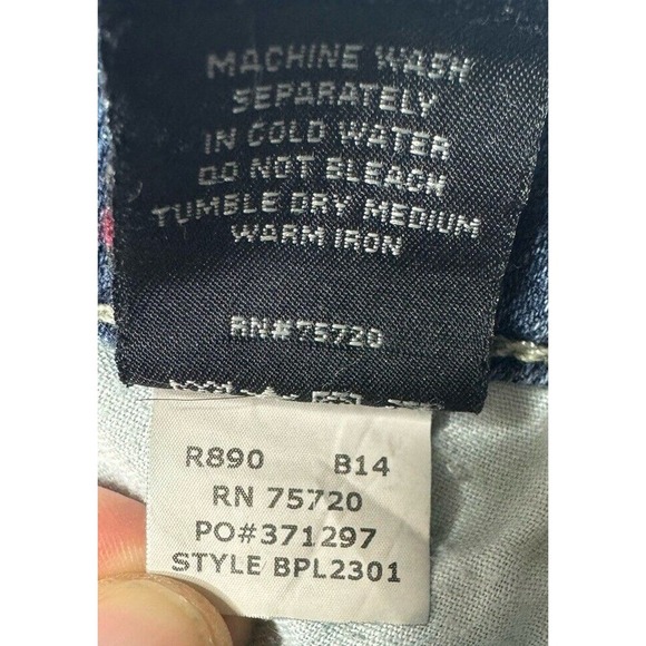 Buckle BKE Sabrina Women's Distressed Bootcut Jeans - Size 30x28 - Picture 8 of 8